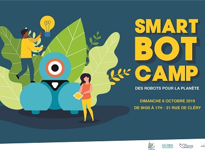 Ceci est une image de SmartBotCamp à l’occasion de la Fête de la Science